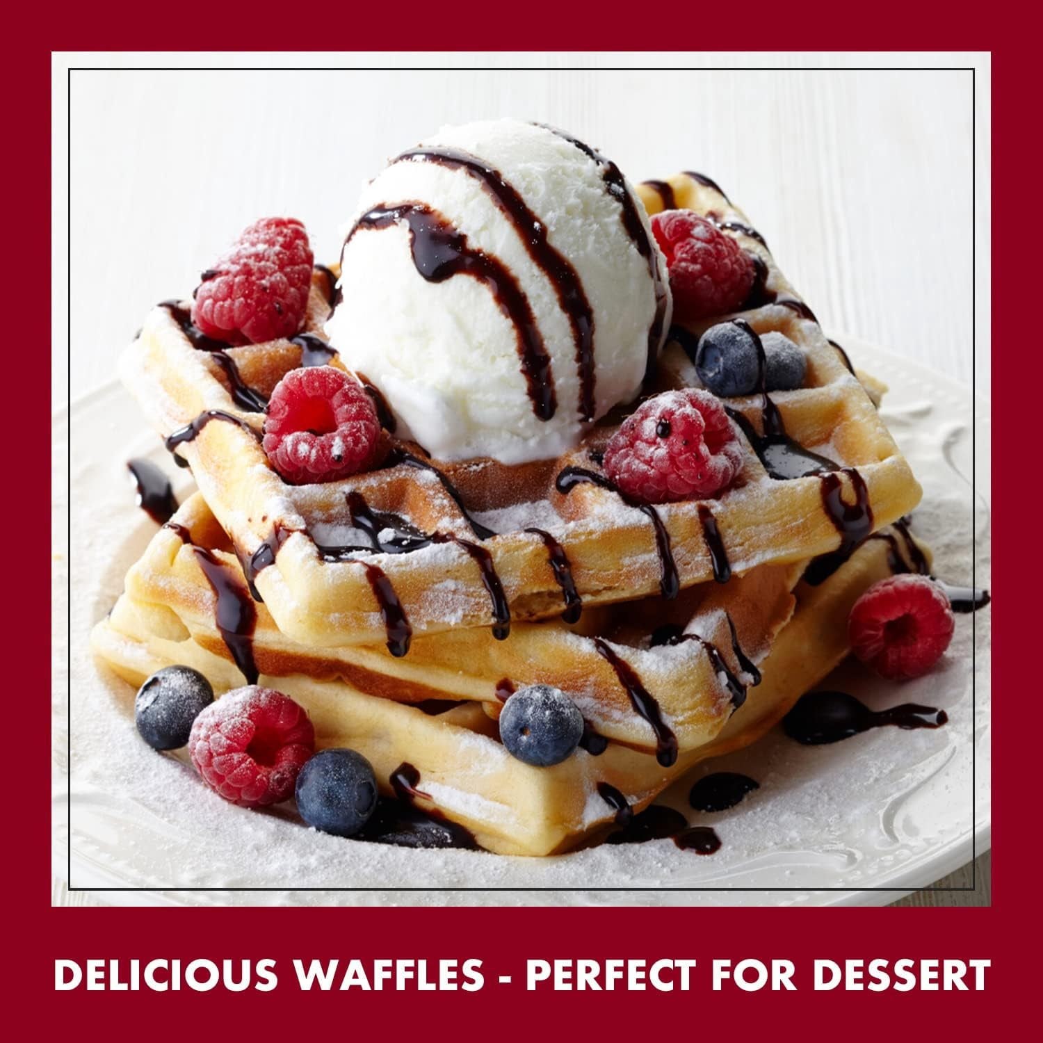 Classique Fare Belgian Waffle Mix 16 Oz Pack of 6.