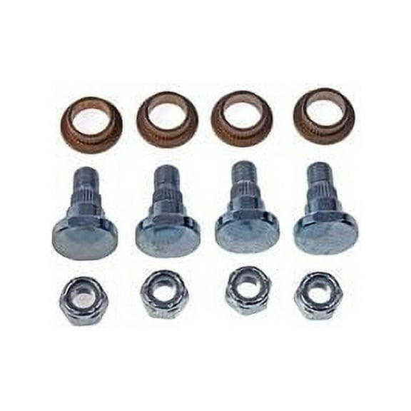 Front Door Hinge Pin & Bushing Kit - Compatible with 2000 - 2007 Chevy Monte Carlo 2001 2002 2003 2004 2005 2006