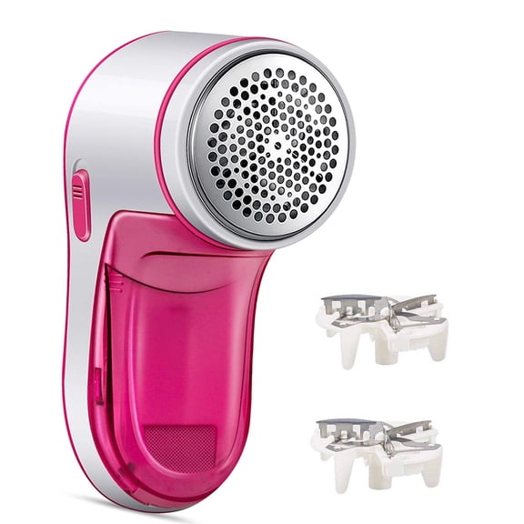 Cordless Electric Fabric Shaver, Lint Remover Shaver for Clothes, USB Rechargeable Sweater Shaver Defuzzer with 2 Spare Blades
