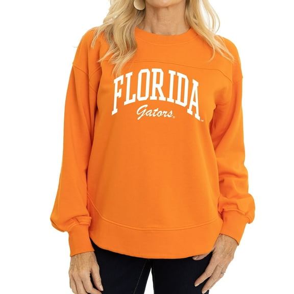 Women's  Orange Florida Gators Yvette Pullover Sweatshirt