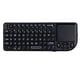 thumbnail image 2 of Teclado inalámbrico Ordenador portátil Inalámbrico 3 en 1 Mini teclado Touchpad Mouse, inglés, retroiluminado en blanco Inevent EL000310-01B, 2 of 7