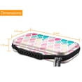 thumbnail image 3 of Fintie Carry Case for Nintendo Switch, Portable Traveler Storage Carrying Bag Pouch Protective Cover for Nintendo Switch Console Joy-Con, with 10 Game Card Slots and Inner Pocket, Moroccan Love, 3 of 8