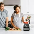 thumbnail image 2 of Ninja Professional Food Processor, 850 Watts, 9-Cup Capacity, Auto-iQ Preset Programs: Chop, Dough, Slice, Shred, BN600C, 2 of 6
