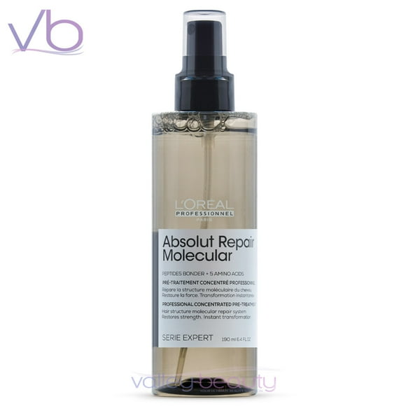 (Pré-Étape 1) L'Oreal Absolut Repair Prétraitement Moléculaire / Régime Moléculaire Profond Avancé, 6,4 Fl Oz