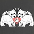 thumbnail image 2 of CafePress - Westie Love Maternity Dark T Shirt - Maternity Dark T-Shirt, 2 of 3