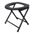 thumbnail image 4 of Asiento De Inodoro Portátil Para Acampar, Silla Cómoda, Cómoda, Multiusos, Plegable SM SunniMix Asiento del baño, 4 of 8