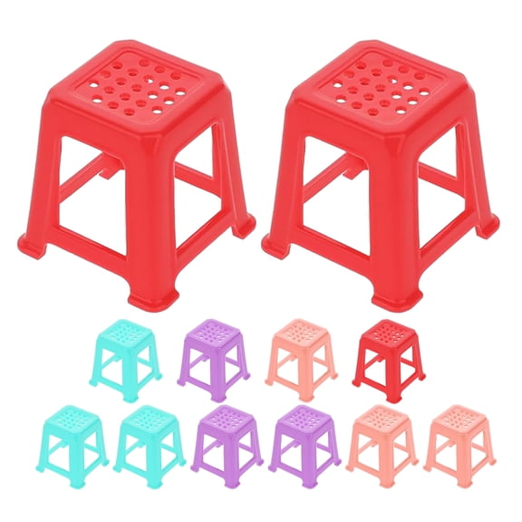 PENIKOKO 12Pcs Pyramid Plastic Painting Stands for Canvas Assorted Colors Art Supplies