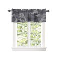 thumbnail image 2 of Kitchen Cafe Valance Curtain for Small Windows,Gray Military Camouflage Army Art Rod Pocket Short Valances Camo Forest Window Treatment Panel for Living Room/Bedroom/Bathroom,54x18in, 2 of 9