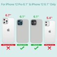 thumbnail image 2 of IBAOLE Compatible with iPhone 12 Case and iPhone 12 Pro Case 6.1 inch(2020),Liquid Silicone Gel Rubber Full Body Protection Shockproof Drop Protection Case(Navy Blue)Stone, 2 of 7