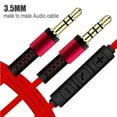 thumbnail image 4 of Replacement 3.5mm Cable for Headphones Car Auditory Integrated Microphone Voice Control Plated Coppered Wire, 4 of 8