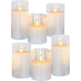 thumbnail image 1 of Velas Led Eléctricas Sin llama, 6 Velas Decorativas Luces Luz de Té de Decoración Flama Realista Velas para Decoraciones Navideñas en Hogar,Bodas,Fiestas,Navidad, 1 of 4