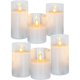 thumbnail image 1 of Velas Led Eléctricas Sin llama, 6 Velas Decorativas Luces Luz de Té de Decoración Flama Realista Velas para Decoraciones Navideñas en Hogar,Bodas,Fiestas,Navidad, 1 of 4