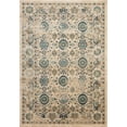 thumbnail image 2 of Safavieh Évoque un Tapis 4' X 6' en Beige et Turquoise, 2 of 3