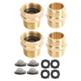 thumbnail image 1 of Almencla Garden Hose Adapter Attachment Repair Parts Sturdy Easy to Install Accessory 14 Piece, 1 of 8