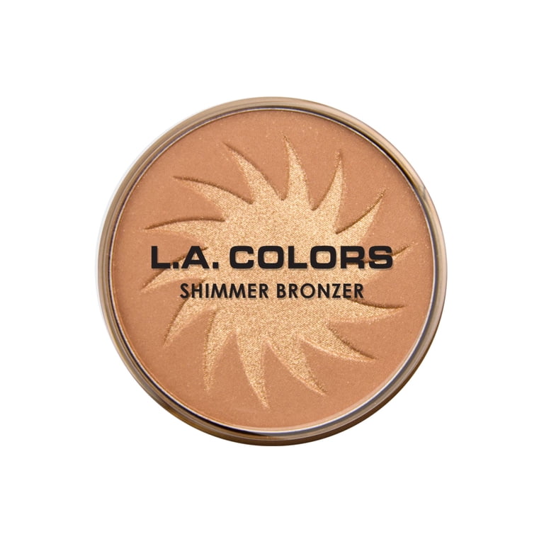 L.A. COLORS Sun-Kissed and Shimmer Bronzing Powder, 1 fl oz
