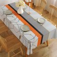 thumbnail image 1 of Nappe de Table à Manger Nappe Sans Rinçage Anti-Huile Imperméable Anti-Brûlure Luxe Léger Style PC Nappe en Tissu, 1 of 7