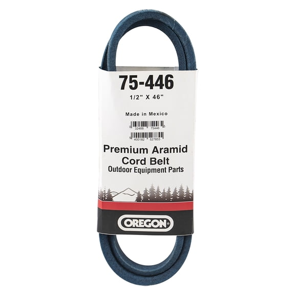 Oregon 46" Premium Wrapped Belt 1/2" Aramid Cord Gravely Jacobsen John Deere MTD Simplicity Toro Troy Bilt