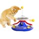 thumbnail image 3 of Tocadiscos Para Gatos, Juguete Con Fugas De Comida, Alimentador Lento Para Mascotas Con Divertidas Bolas Giratorias, Juguete De Pista Para Gatos, Dispensador De Comida Multifuncional Y Juguete Minnieouse PT001632-04, 3 of 6