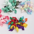 thumbnail image 4 of CHENjy Self Adhesive Curly Bows, Pink White Satin Ribbon Gift Bow for Wrapping Presents Wine Bottles, Pre-Tied Pull Bow Birthday Party Wedding Decor, 4 of 7