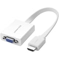 thumbnail image 1 of UGREEN HDMI to VGA Adapter with Audio Converter and Micro-USB Cable, White, 1 of 2