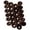 035 Brown, variant on Homeside Shutters Screw Caps