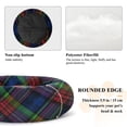 thumbnail image 5 of Pet Bed Pet Mat Cozy Removable & Washable Comfort For Cats And Dogs Tartan Dark Blue Green, 5 of 8