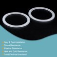 thumbnail image 4 of Uxcell 3.5" Silicone Rubber Gasket Flange O-Ring for Vacuum Clamp White 2 Count, 4 of 5