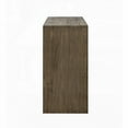 thumbnail image 3 of Modern Paulownia Solid Wood Veneer Console Table for Foyer, Living Room, or Entryway, 3 of 12
