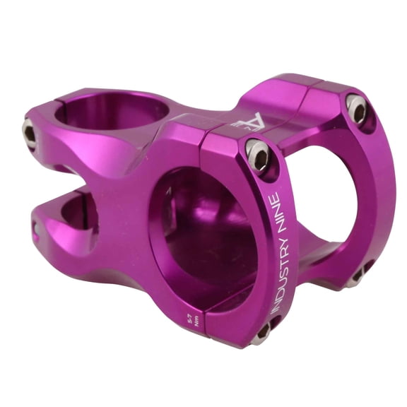 Industry Nine A35 Stem - 50mm 35mm Clamp  /-6 1 1/8" Aluminum Purple