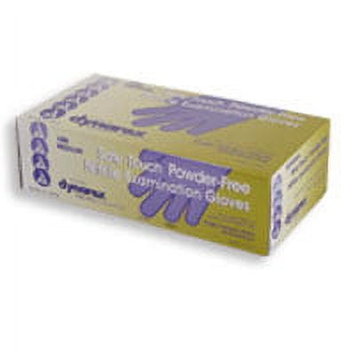 Latex Free And Powder Free Nitrile Exam Gloves Medium - 100 Ea