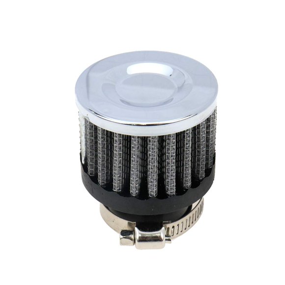 AUTUT Filtre à Air d'Entrée de Moto 25mm Remplacement Filtre à Mailles Cylindrique Accessoire