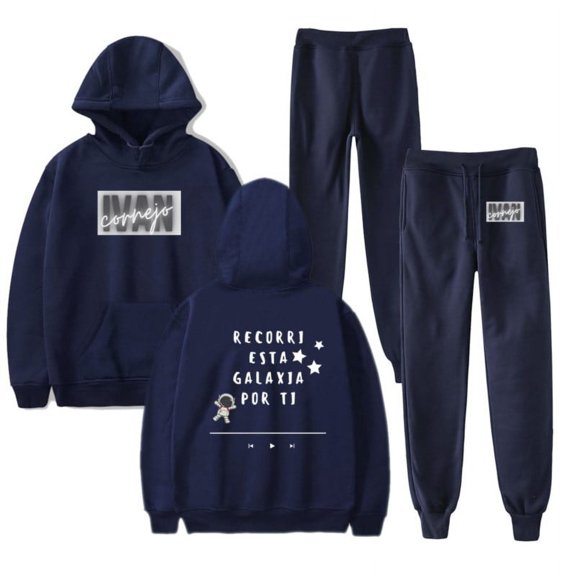 Ivan Cornejo Merch Hoodies Jogger Pants Set For Women/Men Unisex Fashion Casual Streetwear Sweatshirts Top