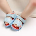 thumbnail image 2 of 2025 Clearance Items under $5 asdoklhq Baby Shoes,Baby Kids Boys Girls Sandals Summer Shark Soft Flat Shoes Infant First Walkers, 2 of 9