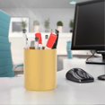 thumbnail image 4 of Pot à crayons en acier inoxydable, vase de table, porte-pinceaux de maquillage, organisateur de papeterie de bureau, 4 of 4
