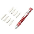 thumbnail image 1 of Portable 8In1 Magnetic Pocket Screwdriver Kit Pen Shape Repair Hand Tools Set, 1 of 8