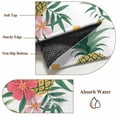 thumbnail image 6 of Pineapple Entryway Rug 2'x3'&nbsp; Non Slip Front Door Mats, Summer Nature Tropical Fruit Flowers Leaves Entrance Rugs Indoor Outdoor Carpet, Washable Floor Mats Small Area Rug for Bedroom Kitchen, 6 of 8