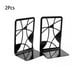 thumbnail image 5 of Matsuzay 2 piezas de soporte hueco para oficina en casa, estantería de Metal decorativa en forma de L, organizador de almacenamiento de Decoración del hogar, 5 of 6