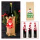 thumbnail image 5 of Cuadros Decorativos Kit de fundas para botellas de vino de Navidad con pintura de diamantes, bolsas de champán con diamantes de imitación Ndcxsfigh Nuevos Originales, 5 of 8