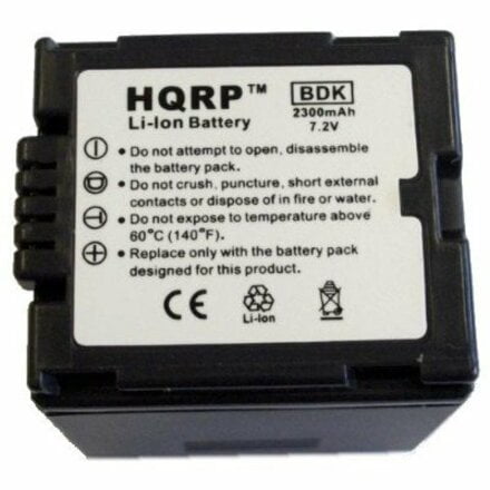 HQRP Battery Coupler for Canon Digital Cameras DR-60 Replacement ACK-DC60 