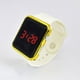 thumbnail image 1 of Reloj electrónico cuadrado con LED galvanizado, reloj para estudiantes, adultos, parejas, gafas de sol, reloj para niños, 1 of 5