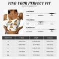 thumbnail image 4 of Rateoe German Shepherd Dog Print Womens' Sports Bras Scoop Neck Sports Vest- Padded U Back Seamless High Impact Support, 4 of 7