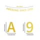 thumbnail image 2 of Awesome Since 1958 Banner preencordado Happy 66th Birthday Banner dorado brillante 66 sesenta y seis años decoraciones de fiesta de cumpleaños para hombres y mujeres, 2 of 5