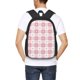 thumbnail image 4 of Fotbe Plaid Heart Mochila para Hombre y Mujer - Tela Oxford 600D Resistente - Mochila Impermeable de Gran Capacidad para Escuela, Viajes y Senderismo, 4 of 6