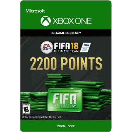 Xbox One FIFA 18 Ultimate Team 2200 Points (email