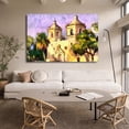 thumbnail image 3 of A Church With Spanish Colonial Architecture Canvas Poster Bedroom Decor Sports Landscape Office Room Decor Gift,Frame-style,12x18inch(30x45cm), 3 of 8