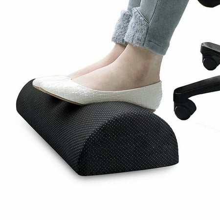Emovendo Ergonomic Foot Rest Under Desk, Office Foot Rest Cushion for for Feet & Legs, Relieve Knee and Foot Pain,Stress with Anti-Slip Removable and Washable Cover (Best Insoles For Flat Feet And Knee Pain)