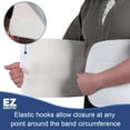 EZ Assistive Abdominal Binder 9" Wide Belly Wrap , Low Back Support