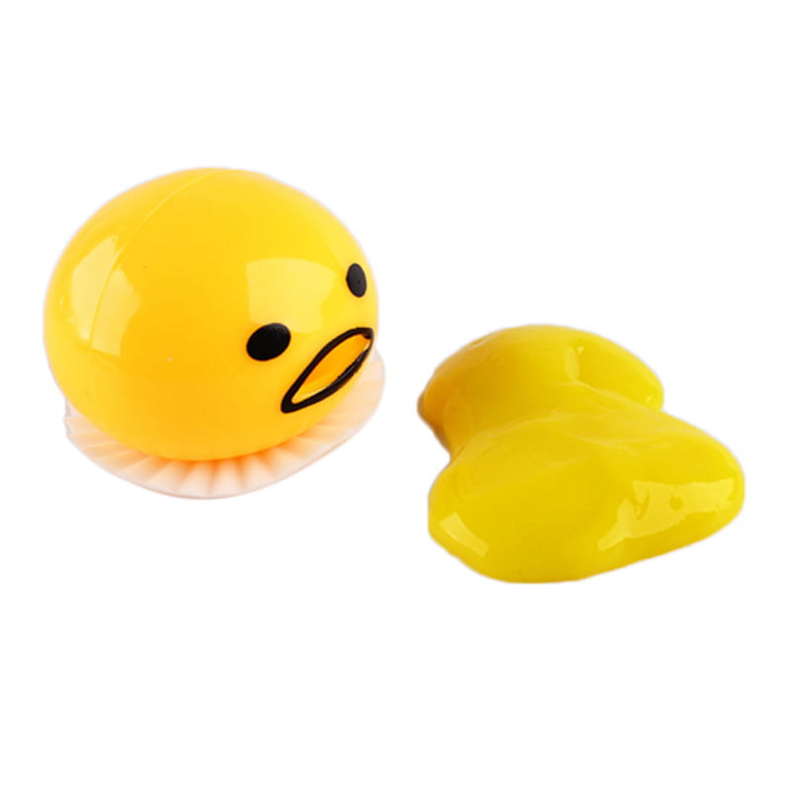 JA-RU Puking Toy Ball (4 Squishy Ball Assorted) Puking Egg Yolk Slime  Squishy Toys. Cute Stress Balls. Funny Fake Vomit Prank Toys. Bulk Party  Favors