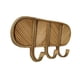 thumbnail image 4 of Organizador de prendas de montura de pared Organizador de diseño retro Accesorios de diseño Espacio Espacio Gancho colgante Ratchante de pelaje para, 4 of 8