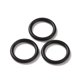 thumbnail image 1 of Rubber O Ring Connectors Linking Ring Black 16x3mm Inner Diameter: 10mm, 1 of 3